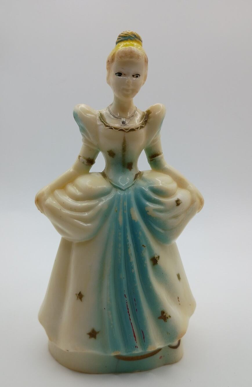 Vintage Disney Cinderella Cake Topper – Walt Disney Productions Hong Kong